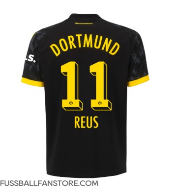 Borussia Dortmund Marco Reus #11 Replik Auswärtstrikot 2023-24 Kurzarm